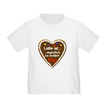 

CafePress - Liebe Ist... 2 Toddler T Shirt - Cute Toddler T-Shirt 100% Cotton