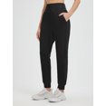 thumbnail image 2 of baleaf Women's Fleece Lined Joggers Winter Thermal Pants Black L, 2 of 7