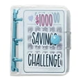 thumbnail image 4 of For Office,Home,School Savings Challenge Savings Binder Save $1000 Envelopes Portable Money Savings Challenge Book, 4 of 10