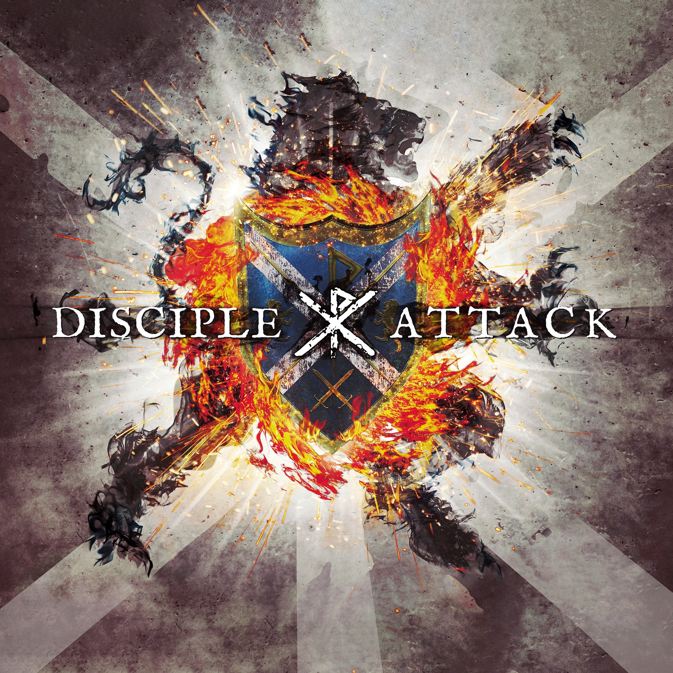 Disicple - Attack - Opaque Radical Blue - Music & Performance - Vinyl