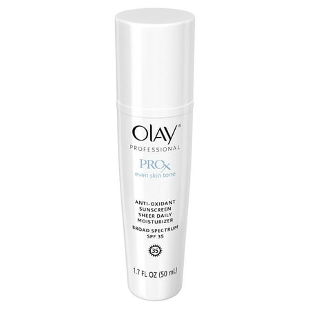 Olay® Professional ProX Anti-Oxidant Sunscreen Sheer Daily Moisturizer Broad Spectrum SPF 35 1.7 fl. oz. Box