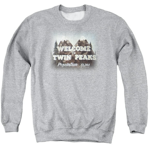 Twin Peaks - Welcome To - Crewneck Sweatshirt - Large