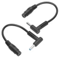 thumbnail image 1 of Small Mouth Line Adapter Line, 2pcs Connector Line, DC Pointed Plug Connector Cable 5.5x2.1mm Female To 4.5x3.0mm Male For  Laptop  Notebook, 1 of 8