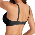 thumbnail image 5 of XFeng Women Floral Lace Underwire Bra, V Neck Adjustable Thin Straps Support Comfort Bra, 5 of 5