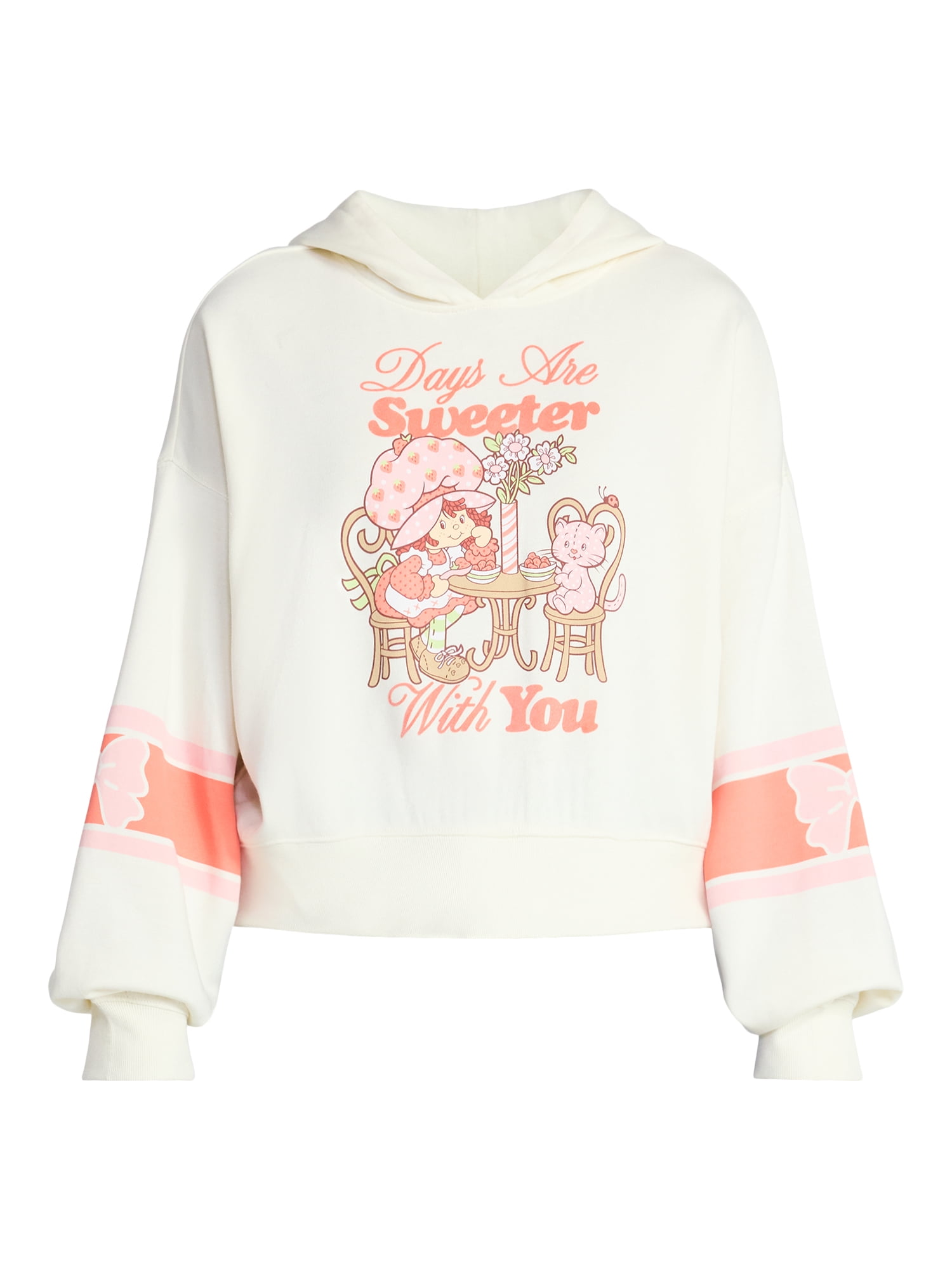Strawberry Shortcake Women's Days Are Sweeter Graphic Hoodie, Sizes XXS-XXL