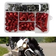 thumbnail image 3 of Kits de pernos Cola con clips de empuje Repuestos Duraderos rojo, 3 of 8