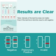Easy@Home Multi-Drug Urine Test Kit, 4 Panel, At-Home Urine Drug Test, 10 Piece