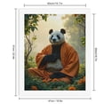 thumbnail image 2 of Paint by Numbers Kit for Adults, Panda Meditation Orange Robe Nature Paint by Numbers, Easy Paint by Numbers Kit for Adults Beginner, DIY Adult Paint by Number Kits on Canvas, 12x16in Home Decor, 2 of 7