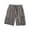 Gray, variant on HERESOM Mens Shorts Summer Drawstring Pocket Plus Size Casual Comfortable Elastic Waist Shorts
