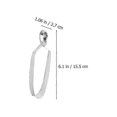 thumbnail image 5 of 4 Pcs Stainless Steel Set Eating Snail Fork Snail Utensils Cocktail Forks Escargot Serving Tongs Sna, 5 of 5