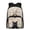 Black Cat Music Note, variant on Pink Cherry Blossom Axolotl School Backpack for Girls 8-10,17 Inch Bookbag Front Pocket Knapsack Zippered School Bags with Insulated Lunch Box Attached 2 in 1