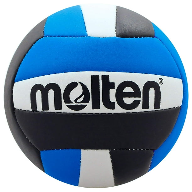 Molten Mini Voleibol V200 Negro/Azul 16 cm