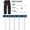 thumbnail image 4 of TRGPSG Cargo Pants Women High Waisted Wide Leg Pants Classic Casual Work Pants with 8 Pockets,(No Belts), 4 of 6