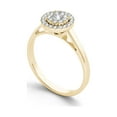 thumbnail image 2 of 1/3 Carat T.W. Diamond 10kt Yellow Gold Single Halo Engagement Ring, 2 of 5
