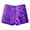 Purple, variant on Miutii Kids Girls Sequins Dance Shorts Athletic Hip Hop Jazz Tap Performance Costume Tumbling Yoga Silver 145-160/16