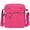 Rose red, variant on Xeie Thuk Women's Simple Nylon Multi Pocket Solid Color Casual Crossbody Bag Crossbody Bag Black, 1-Piece