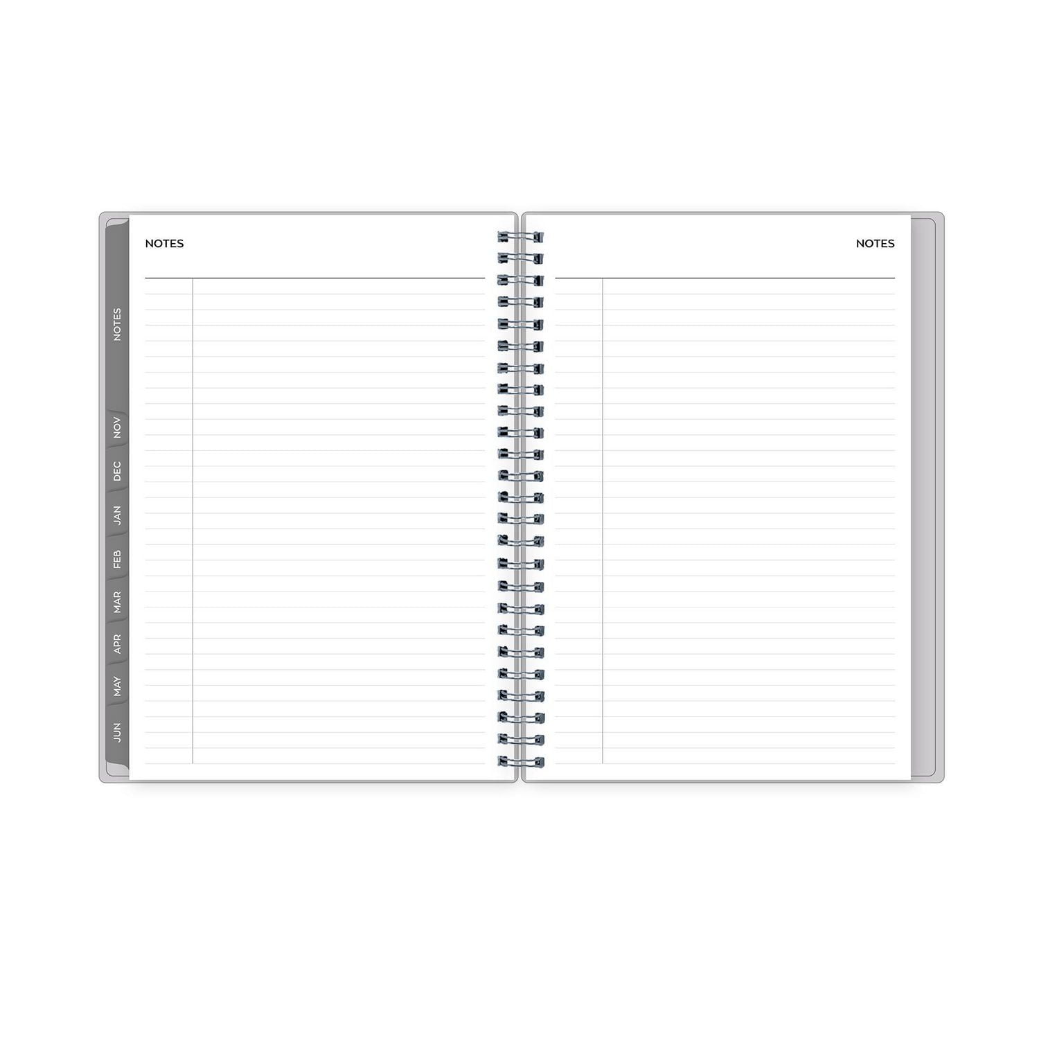 Blue Sky Becca Medium Weekly/Monthly Planner Notes for 2021-2022