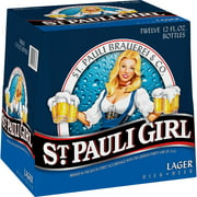 St. Pauli Girl Lager, 12 Pack 12 fl. oz. Bottles, 4.9% ABV
