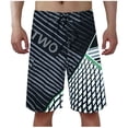 thumbnail image 4 of Kcolen Mens Swim Trunks 7 Inch,Elastic Waist Drawstring Men Swim Shorts Light Upf Mens Bathing Suit Summer Beach Swimwear, 4 of 6
