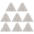 thumbnail image 1 of 8 Uds. Cerraduras de puerta y ventana para armario, cerraduras de seguridad para ventanas corredizas para bebés, tapón de ventana de protección de seguridad para niños, 1 of 8