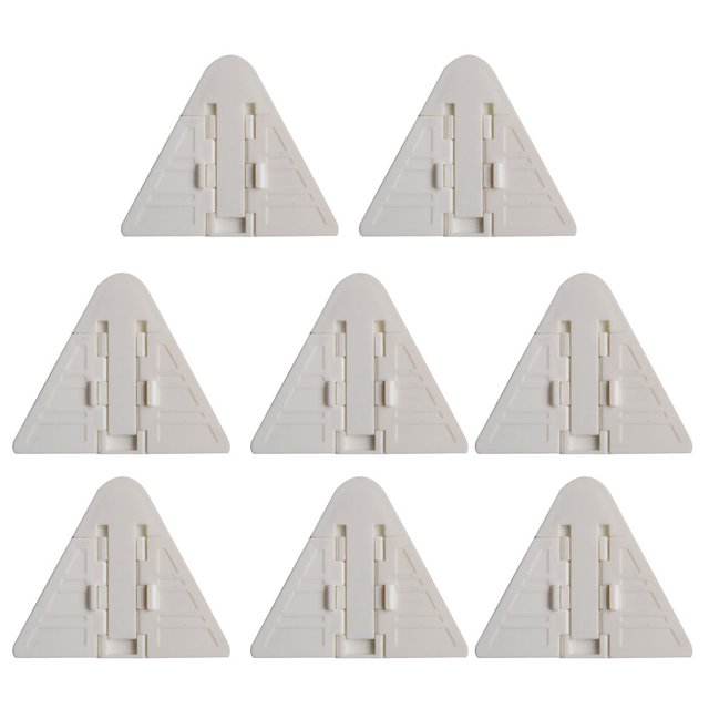 8 Uds. Cerraduras de puerta y ventana para armario, cerraduras de seguridad para ventanas corredizas para bebés, tapón de ventana de protección de seguridad para niños