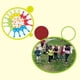 thumbnail image 4 of Juego de carreras con cuchara para huevos de Pascua, juego de equilibrio de huevos, carrera de relevos para niños, actividades familiares, vacaciones, patio al aire libre, 1 Juego, 4 of 5