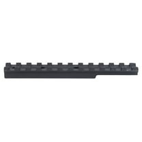 EGW 1-Piece Picatinny Scope Base H&R Ultra, NEF Handi Rifle Matte Black Matte Black