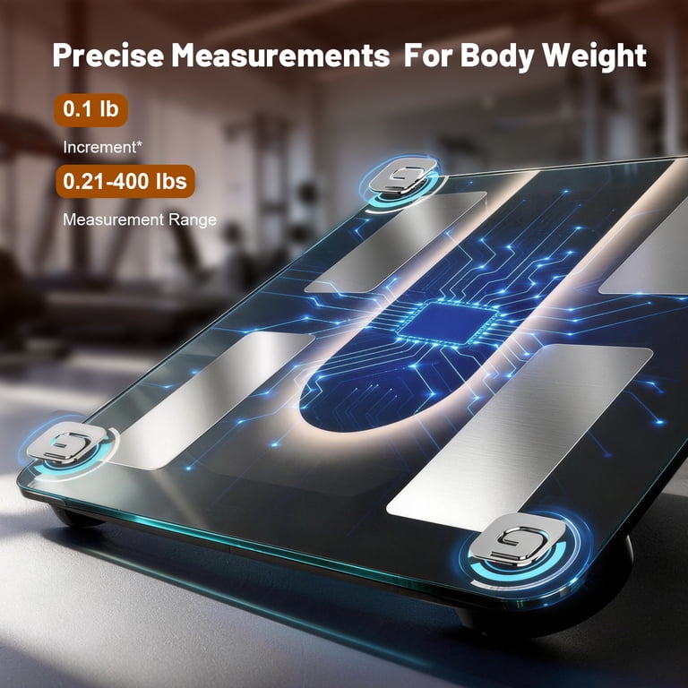 TCVOR Smart Weight Scale with Body Composition, 400 Lb Capacity photo 7