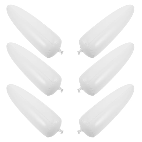 FONDOTIN White PVC Inflatable Boot Stretcher 3Pairs Adjustable Fit and Deformation Prevention