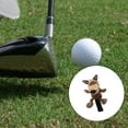 thumbnail image 3 of SERENABLE Housse de Tête de Club de Golf en Bois pour Conducteur, Protège-Tête, Manche Loup, 3 of 9