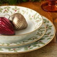 thumbnail image 6 of Noritake Holly and Berry Gold 12-Piece Dinnerware Set, Service for 4, 6 of 7
