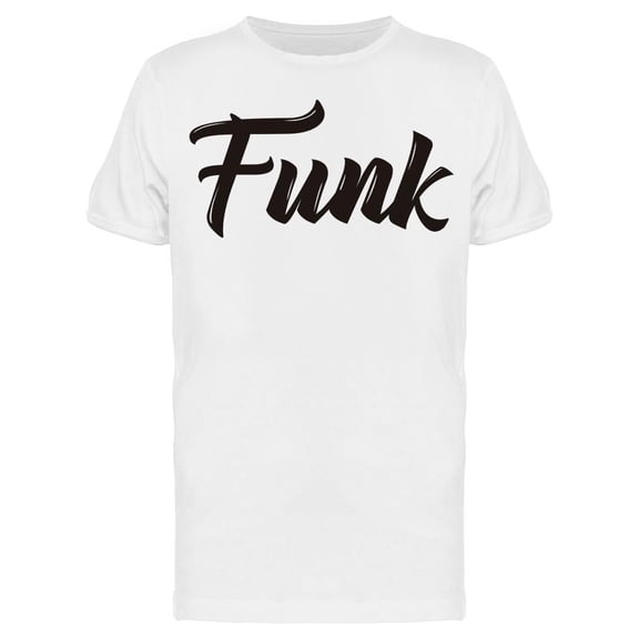 Funk Calligraphy Tee Men's -Image by Shutterstock