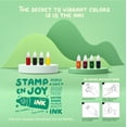 thumbnail image 7 of Stamp Enjoy - 5 Self-Ink Flash Stamp Set, Multicolor Teacher Stamps, Office Stationery Stamps, Pre-Inked (Margin Stamps), 7 of 7