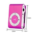 thumbnail image 6 of JANGSLNG Mini MP3 Player Portable TF Card Slot Metal Clip USB Sport Digital Music Walkman for Running, 6 of 8