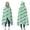 Colorful Dinosaurs Leaves-1, variant on Wearable Blanket,Colorful Dinosaurs Leaf White Pattern Hooded Wearable Flannel Blanket for Adults & Teens,Winter Poncho Shawl Wrap Cape Cozy Anti-Pill,60"x80"