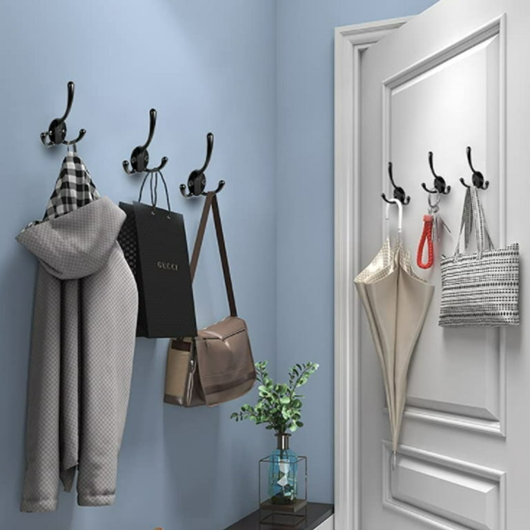  Vray Designs LLC 6mm Acrylic Wall Hooks - Ideal for Coat Rack,  Cap Holder and Towel Hook - Heavy Duty, and Stylish Coat Hook - Perfect for  Bathroom, Cabinet, and Kitchen 