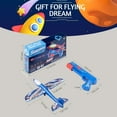 thumbnail image 7 of Loveon Airplane Launcher Toy Unisex Birthday Gift with 10 Foam Darts, Red, Blue & Orange, 3 Pack, 7 of 7
