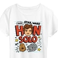 thumbnail image 3 of Star Wars - Han Solo Doodle - Women's Short Sleeve Classic Fit Tee, 3 of 5