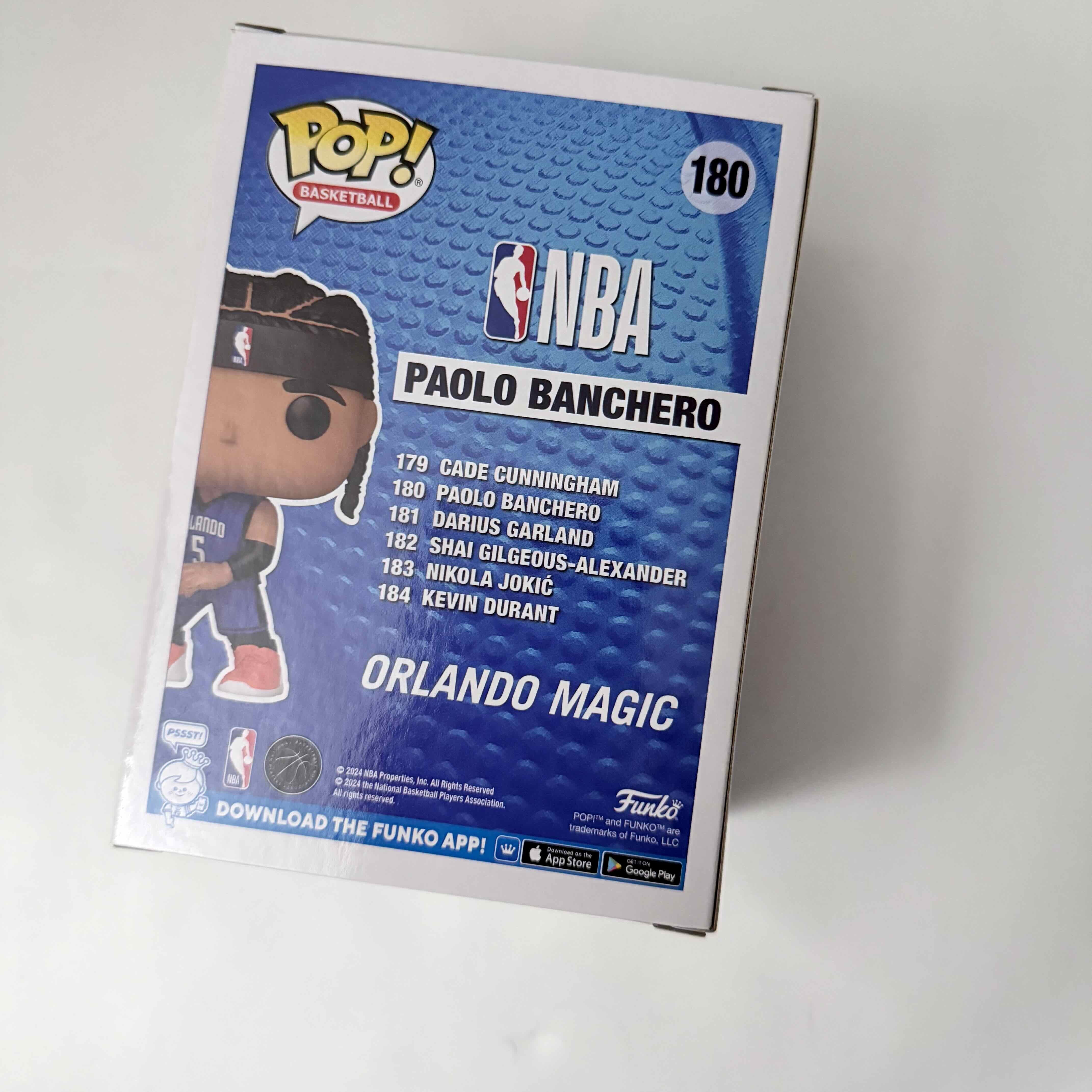 FUNKO POP! NBA: Magic - Paolo Banchero, Funko, Gifts - Walmart.com