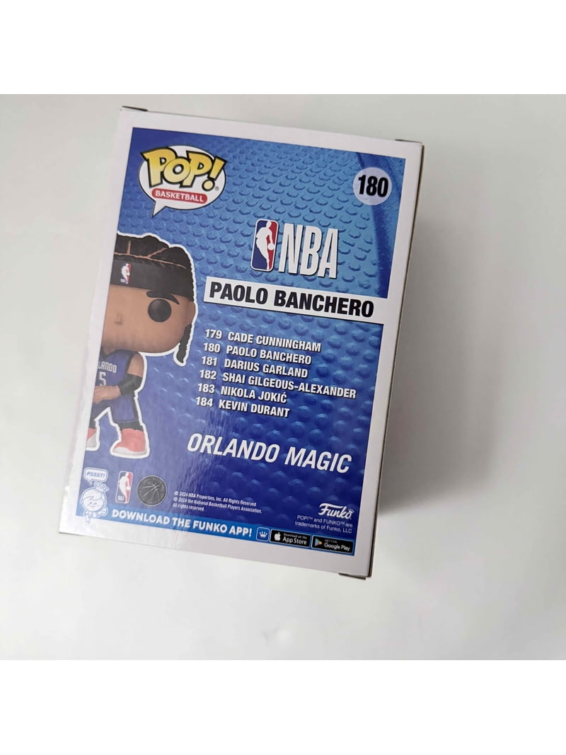 FUNKO POP! NBA: Magic - Paolo Banchero, Funko, Gifts - Walmart.com