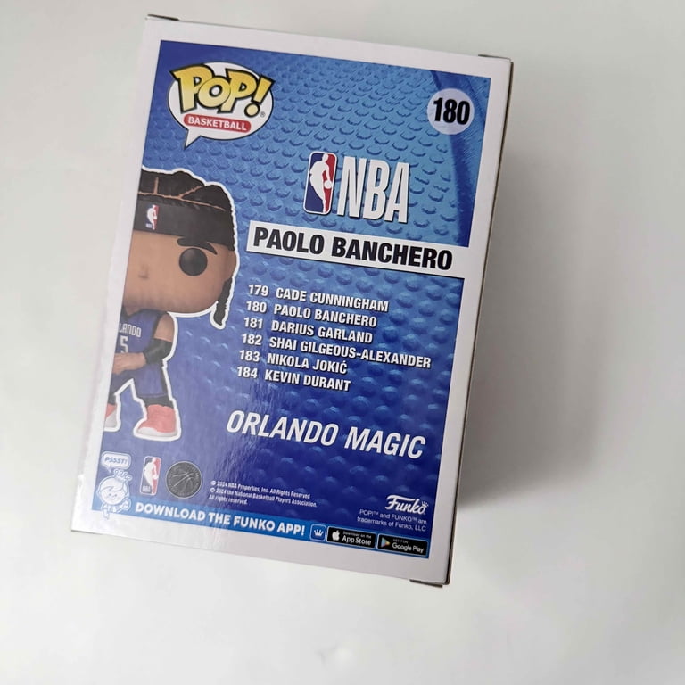 FUNKO POP! NBA: Magic - Paolo Banchero, Funko, Gifts - Walmart.com