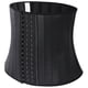thumbnail image 3 of Corsé deportivo de látex para fitness, cinturón de contracción abdominal, ropa moldeadora corporal, corsé de goma brillante con 25 huesos de acero y látex, 3 of 6