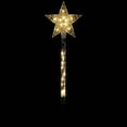 thumbnail image 5 of Northlight Lighted Star Christmas Pathway Marker with Lawn Stakes -  5' - Clear Lights - 4ct, 5 of 9