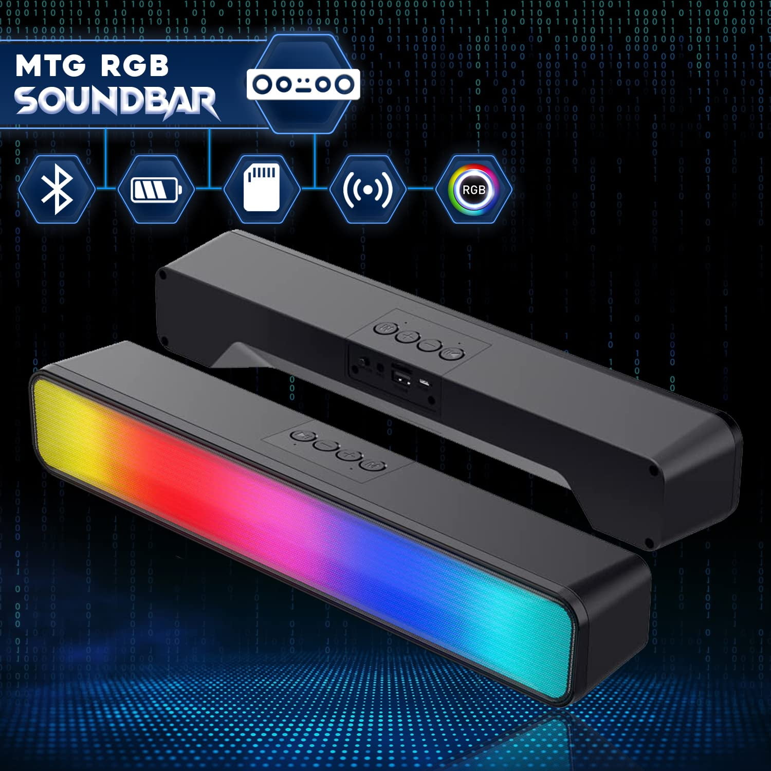 Restored Lumos 8 Gaming Desktop PC,Intel Core i5 8th Gen,16GB RAM,128GB SSD+2TB HDD,AMD RX 550 4GB GDDR5 Graphics Card,27 Inch Monitor,RGB Soundbar,PCI-E Bluetooth|Wi-Fi,RGB Kit,Win 11 Home