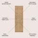 thumbnail image 2 of Alfombra Runner JONATHAN Y NFR101A-28 Espina Herringbone Yute, 2 m x 60 cm, 2 of 7