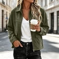 thumbnail image 2 of Enjoytime Lightweight Jacket Women Fall Winter Lapel Collar Zip Up Cropped Coat Casual Trendy Long Sleeve Outerwear, 2 of 7