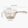 thumbnail image 3 of HLONK Household Kitchen Spoon Deepen Thickened Long Handle Plastic Large Creative Transparent Shampoo Spoon Cooking Utensils Special Price, 3 of 8