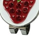 thumbnail image 3 of Marcador de pelota de golf de moda con clip para sombrero perfecl Fresa, 3 of 8