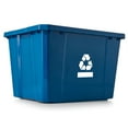 thumbnail image 1 of Gracious Living Medium Curbside Blue Box 17 Gal Home Recycling Bin(12 Pack), 1 of 11