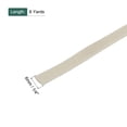 thumbnail image 2 of Uxcell Double Fold Bias Tape Continuous Bulk Bias Tape for Sewing Seaming Quilting Hemming Binding Crafts Light White, 2 of 7